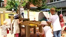 Wasserspielplatz der integrativen Kindertagesstätte der Lebenshilfe Forchheim | Bild: Wir in Bayern