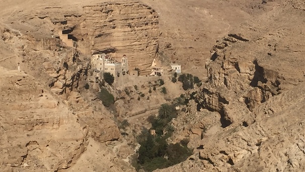 Kloster St. Georg im Wadi Kelt in der Judäischen Wüste | Bild: BR/Erwin Albrecht