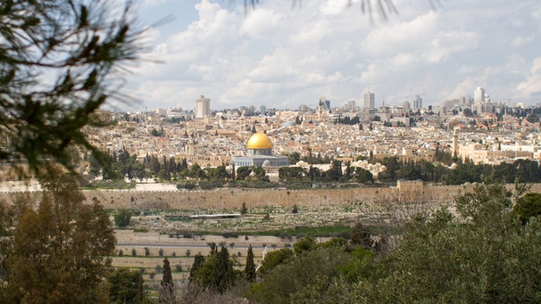 Blick auf die Altstadt von Jerusalem | Bild: BR/Helge Freund