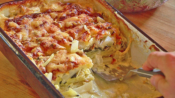 Zwischen Spessart Und Karwendel Kartoffel Mangold Kohlrabi Auflauf Zwischen Spessart Und Karwendel Br Fernsehen Fernsehen Br De