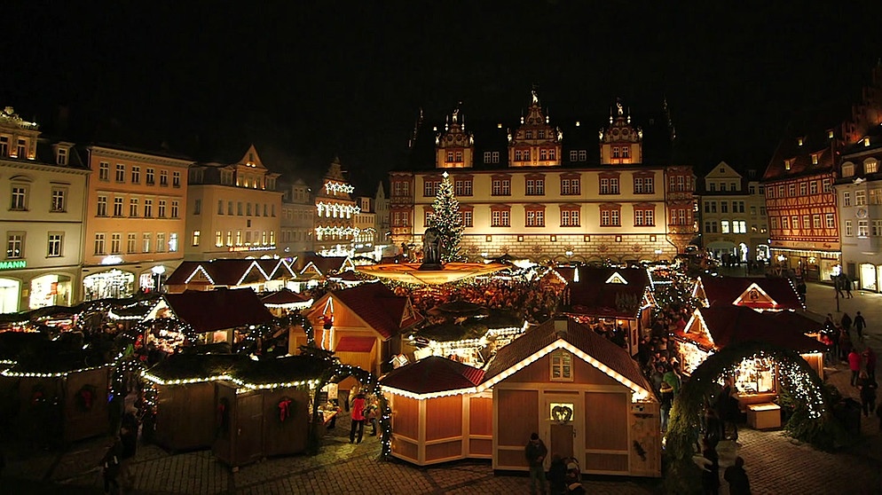 Der Coburger Weihnachtsmarkt | Bild: Bayerischer Rundfunk