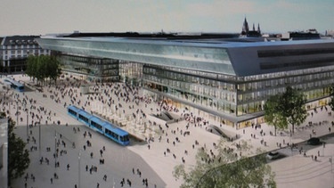 Entwurf Hauptbahnhof | Bild: BR