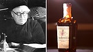 Johann Reichardt, Alchemist und Heiler - daneben eine Flasche "Drachenblut" | Bild: BR