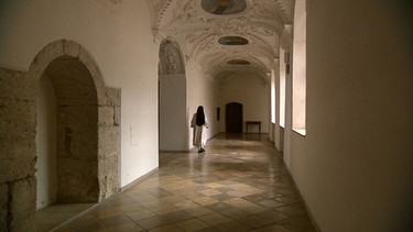 Kreuzgang im Kloster Wettenhausen | Bild: BR