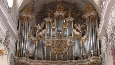 Orgel in der Abteikirche Amorbach | Bild: BR