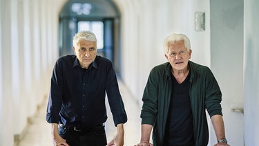 Franz Leitmayr (Udo Wachtveitl) und Ivo Batic (Miroslav Nemec) bei ihren Ermittlungen im Nonnenkloster. | Bild: BR/Roxy Film GmbH/Hendrik Heiden