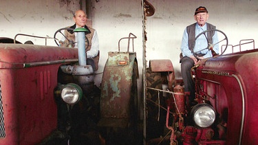 Die Brüder Dietrich sammeln Landmaschinen | Bild: BR