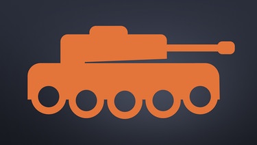 Piktogramm Panzer | Bild: BR