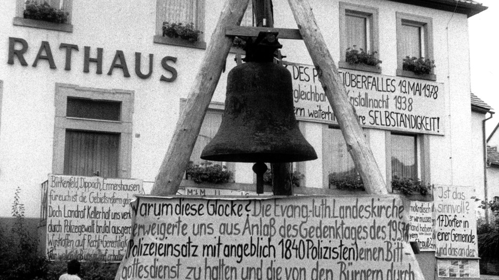 Die Freiheitsglocke von Ermershausen | Bild: picture-alliance/dpa