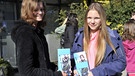 Mädchen beim Bayerischen Rundfunk am Girls Day 2014 | Bild: BR/Annette Goossens