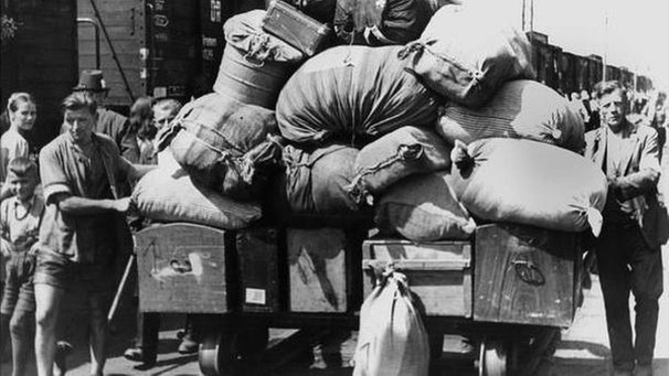 Vertriebene nach dem zweiten Weltkrieg | Bild: picture-alliance/dpa
