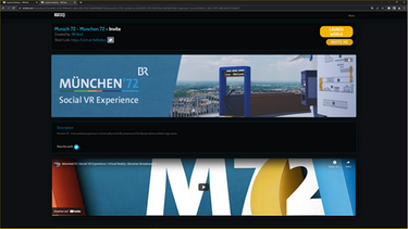 München 72 - Social VR Experience | Picture: VR Chat