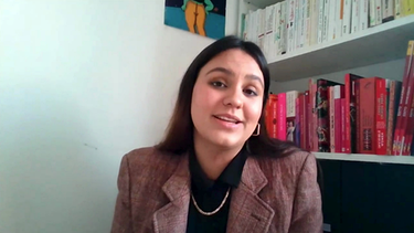 Maja Bogojevic: forscht zu Bildungsungleichheit; Gründerin der Plattform "erklär mir mal" | Bild: BR