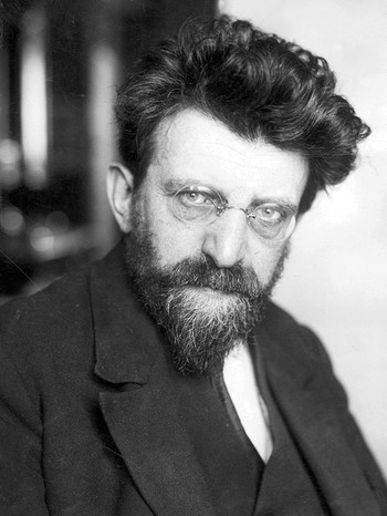 Erich Mühsam (1878-1934), deutscher Schriftsteller, Publizist und politischer Aktivist. | Bild: Scherl/SZ Photo
