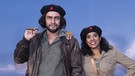 Martin Hagen, Fraktionsvorsitzender der FDP im Landtag als Che Guevara mit seiner Frau Anisha. | Bild: BR/Markus Konvalin