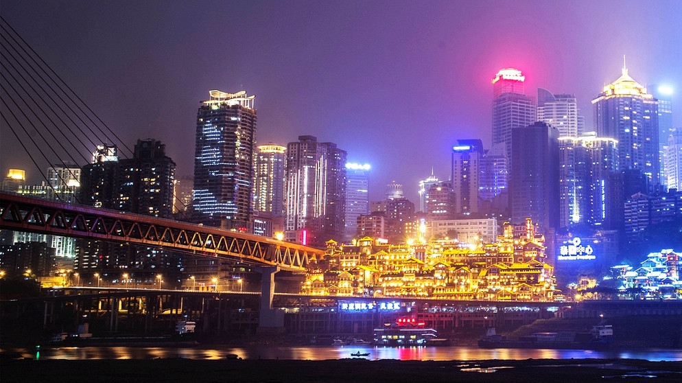 Chongqing (China) die größte Stadt der Welt | Bild: picture-alliance/dpa