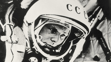 Russischer Cosmonaut Juri Gagarin | Bild: picture-alliance/dpa