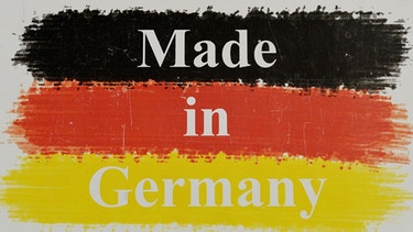 "Made in Germany"-Plakat | Bild: picture-alliance/dpa