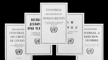 UN-Menschenrechtscharta | Bild: picture-alliance/dpa
