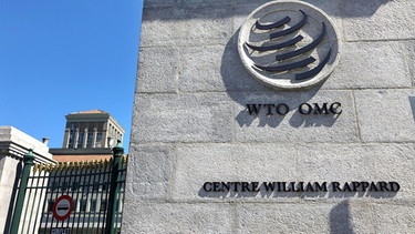 alpha-demokratie - WTO - Hüterin des Welthandels (WTO Hauptsitz in Genf) | Bild: picture-alliance/dpa