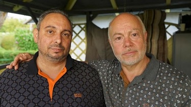 Die Musiker Romani Weiss und Manolito Steinbach. | Bild: BR/HR