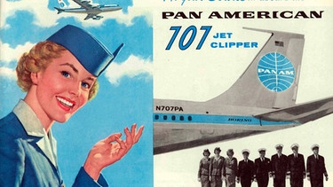 Die Einführung der Boeing 707 war ein Quantensprung für Pan Am und für die Zivilluftfahrt. | Bild: BR/SWR/Pan_Am_Aufstieg_Absturz