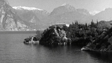 Landschaft am Ufer des Gardasees 1963. | Bild: BR