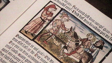 Faksimile-Ausgabe des ältesten gedruckten Fabelbuches der Welt: „Der Edelstein“ von Ulrich Boner. | Bild: BR/SR