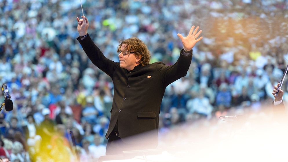 Dirigent Marcus Bosch. | Bild: BR/Uwe Niklas