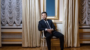 Das Ukraine-Drama - Folge 2 /  Präsident Selenskyj | Bild: rbb