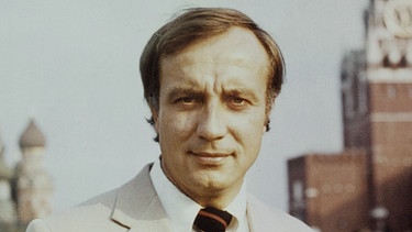 Fritz Pleitgen in Moskau 1975.
| Bild: BR/WDR