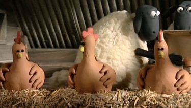 Shaun das Schaf - Pingpong im Hühnerstall | Bild: WDR/Aardman Animation Ltd./BBC