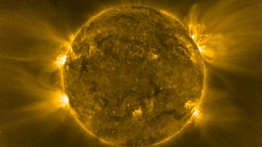 Space Night Science | Neuigkeiten aus dem All - Sonne | Die Sonne im März 2022 von Instrumenten des Solar Orbiter  aufgenommen  | Bild: BR