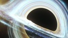 Der Urknall und das Ende des Universums - Künstlerische Darstellung eines Schwarzen Lochs. Beim „Big Freeze“-Szenarium verbleiben am Ende nur noch Schwarze Löcher – bis auch sie irgendwann verdampfen. | Bild: ESA/XMM-Newton/I. de la Calle