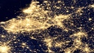 Erleuchtete Nacht über Europa (2012) | Bild: NASA / VIIRS