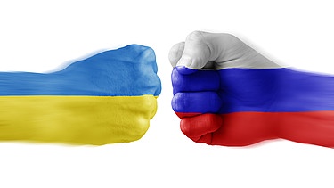 Symbolbild: Konfrontation zwischen Ukraine und Russland | Bild: colourbox.com