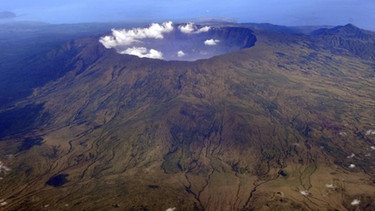 Vulkan Tambora auf der indonesischen Insel Sumbawa | Bild: picture-alliance/dpa