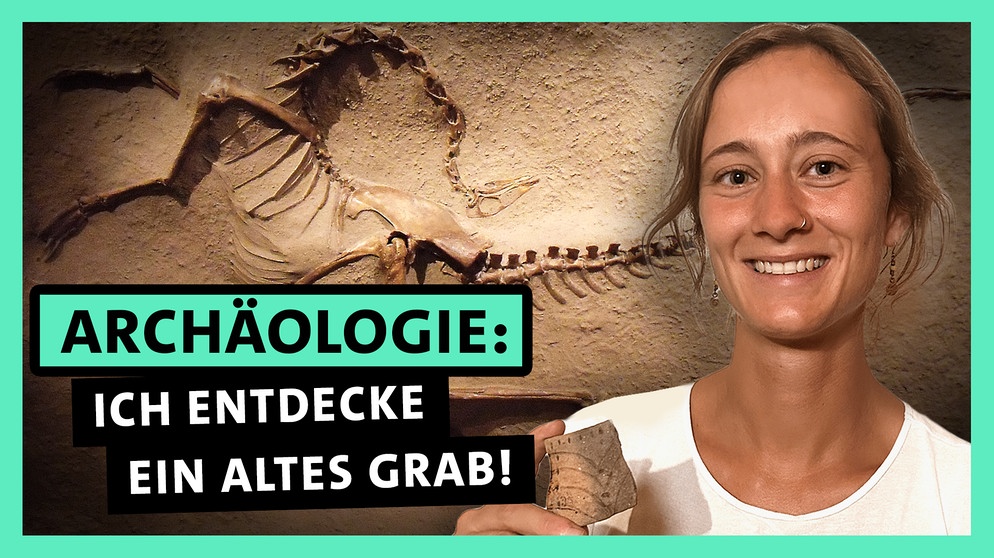 Elena Maier (28) hat Archäologie im Bachelor studiert und arbeitet nun als Archäologin bei einer Grabungsfirma in Bayern. | Bild: BR/Max Hirschfeld, Pixaby