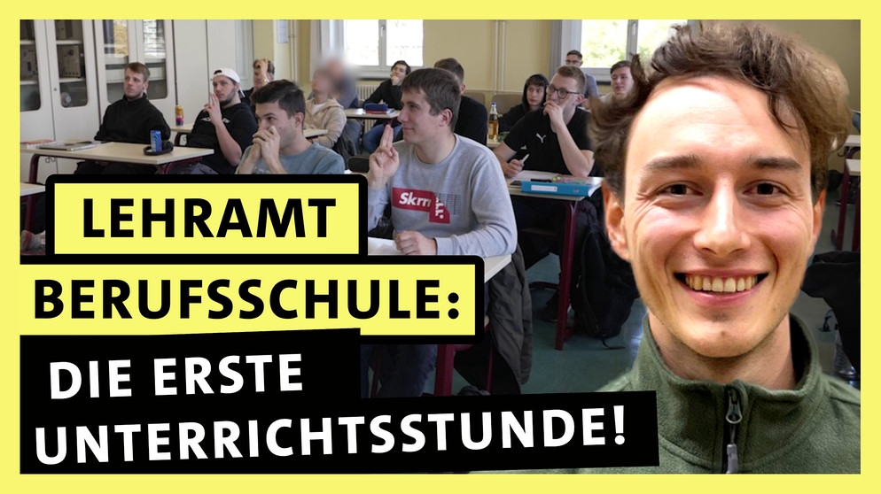 Paul Merlin Kreitmair, Student für Berufsschullehramt an der TU Dresden | Bild: Bayerischer Rundfunk/BR/Thomas Kühnemund