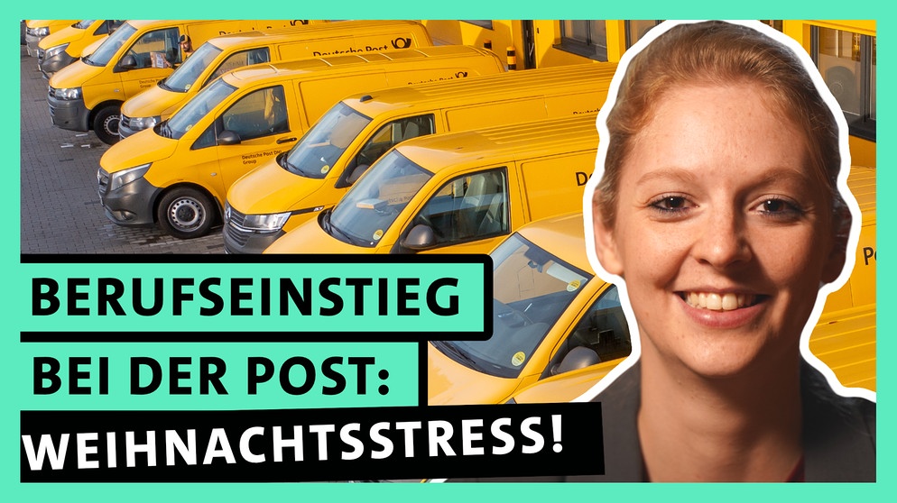 Jessica, Trainee bei der Deutschen Post im Logistikstandort Ottendorf-Okrilla bei Dresden. | Bild: MDR/Roman Schlaack