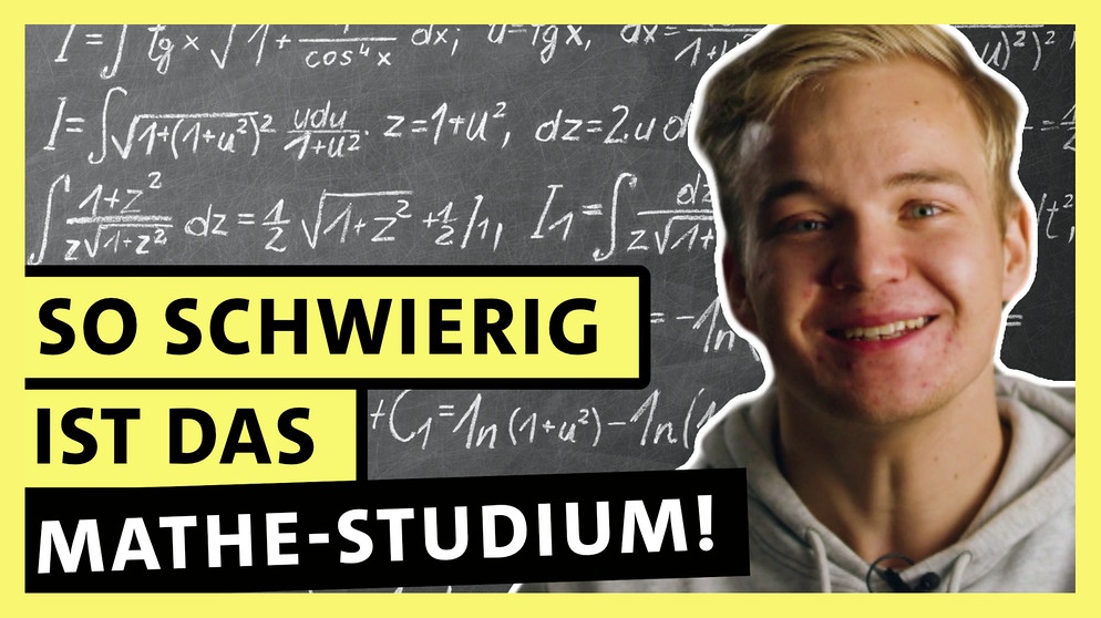 Julius studiert an der TU München Mathematik (M. Sc.) | Bild: Christoph Hölzl | BR