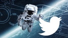 ARD-alpha Twitter, Astronaut im Weltraum | Bild: Adobe Stock / Colourbox