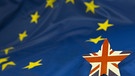Brexit Symbol Europäische Flagge mit fehlendem Stern für Großbritannien | Bild: picture-alliance/dpa