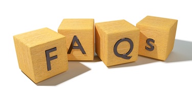 Frequently Asked Questions | Bild: colourbox.com