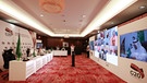 Saudi-Arabiens Bildungsminister Hamad bin Mohammed Al Al-Sheikh (2ter v. li.) beim virtuellen G20-Bildungsministertreffen am 27.06.2020 in Riyadh | Bild: picture alliance/Xinhua