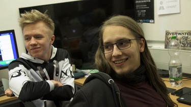 Daniel und Hannes, Computerspiel-Entwickler | Bild: BR