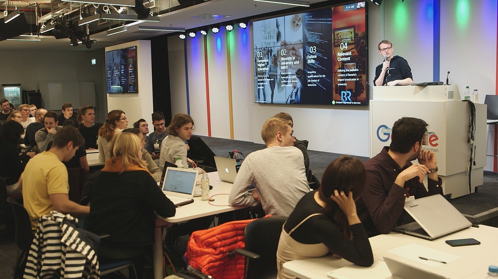 Hackathon bei Google Deutschland | Bild: BR/Martin Hardung