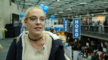 Mechatronik-Studentin Marion sucht einen Werkstudentenjob | Bild: BR