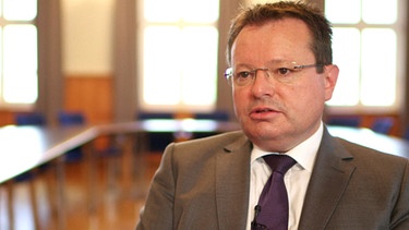 Prof. Dr. Erich Bauer, Präsident OTH Amberg-Weiden | Bild: BR