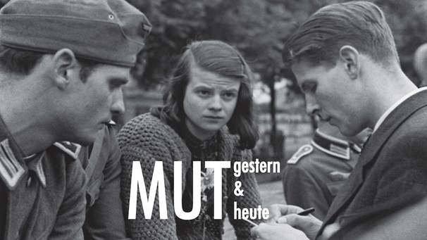 Plakat zum METIS-Projekt "Mut und Zivilcourage in der Demokratie" der RFH Köln  | Bild: George (Jürgen) Wittenstein / akg-images (nur im Zusammenhang der Berichterstattung zum METIS-Projekt zu verwenden)
